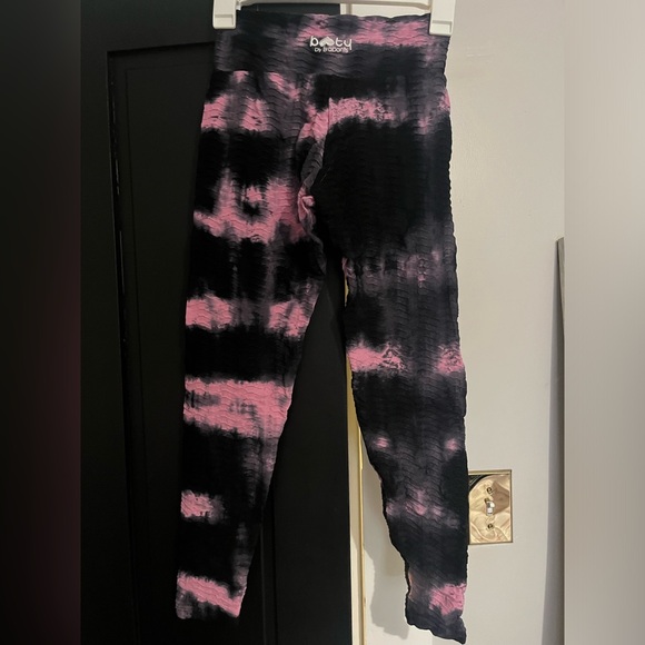 Booty by Brabants original pink and black tie dye full length - Picture 2 of 3